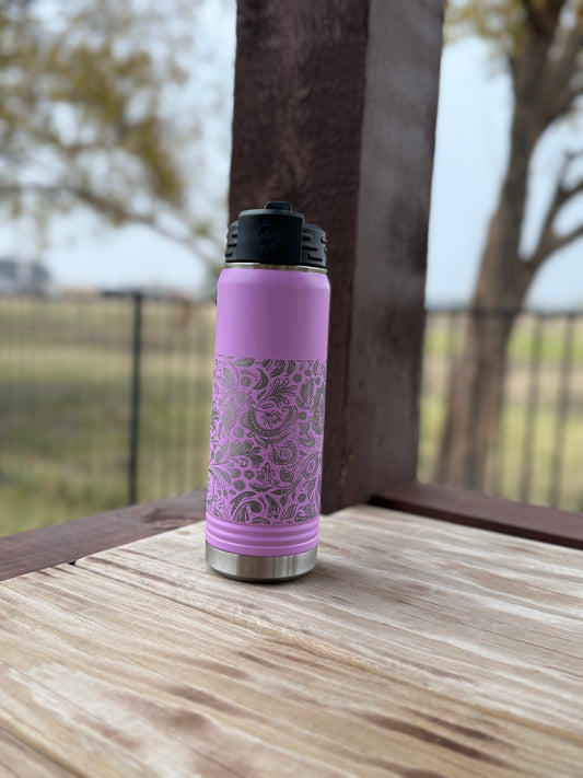 Custom Laser-Engraved 20oz Insulated Tumbler