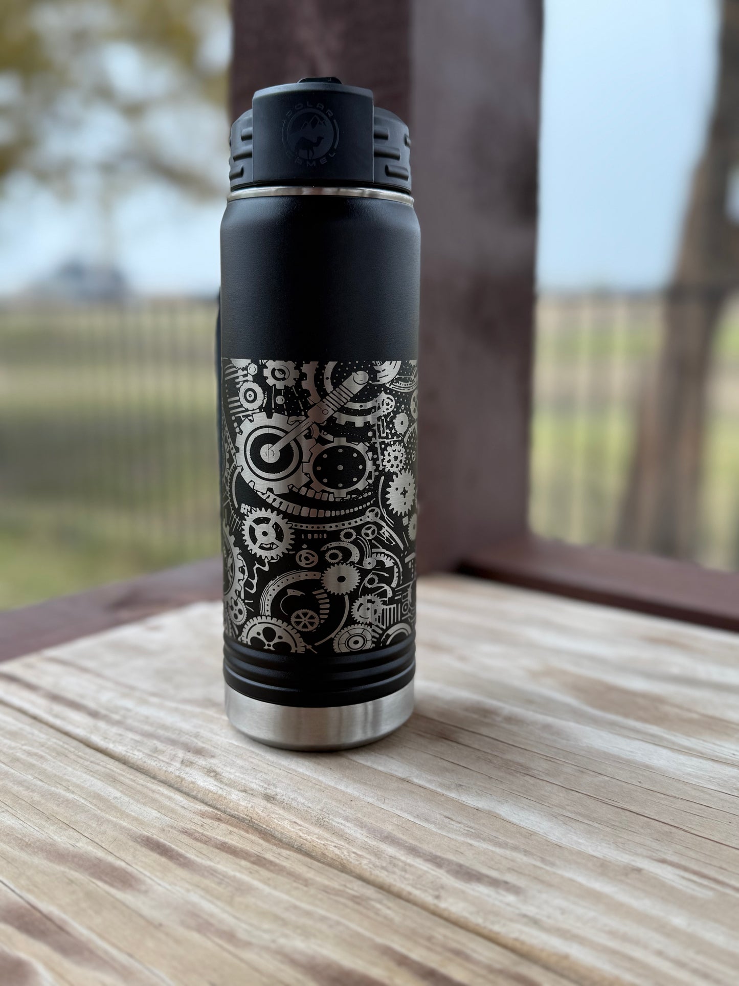 Custom Laser-Engraved 20oz Insulated Tumbler