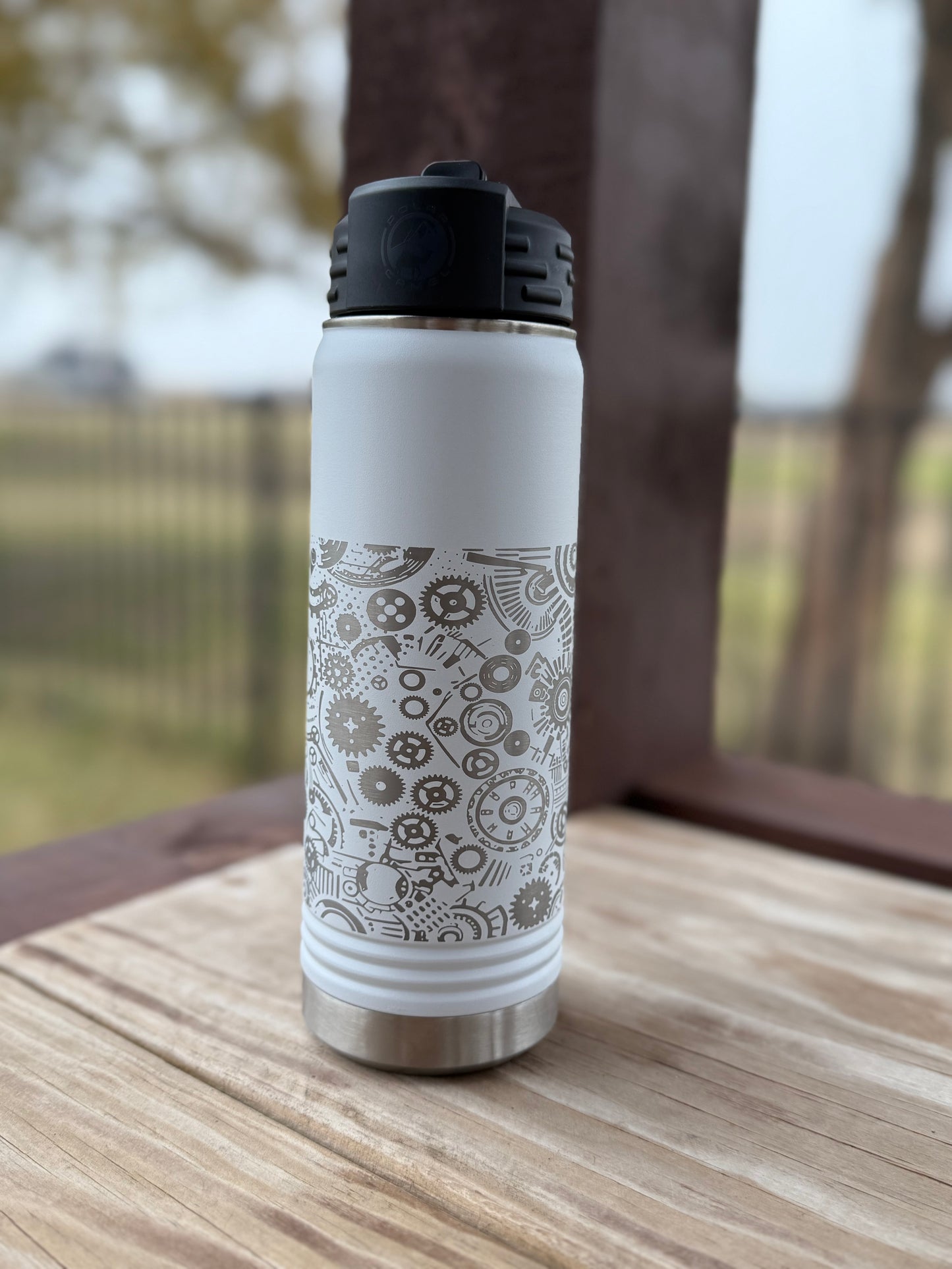 Custom Laser-Engraved 20oz Insulated Tumbler