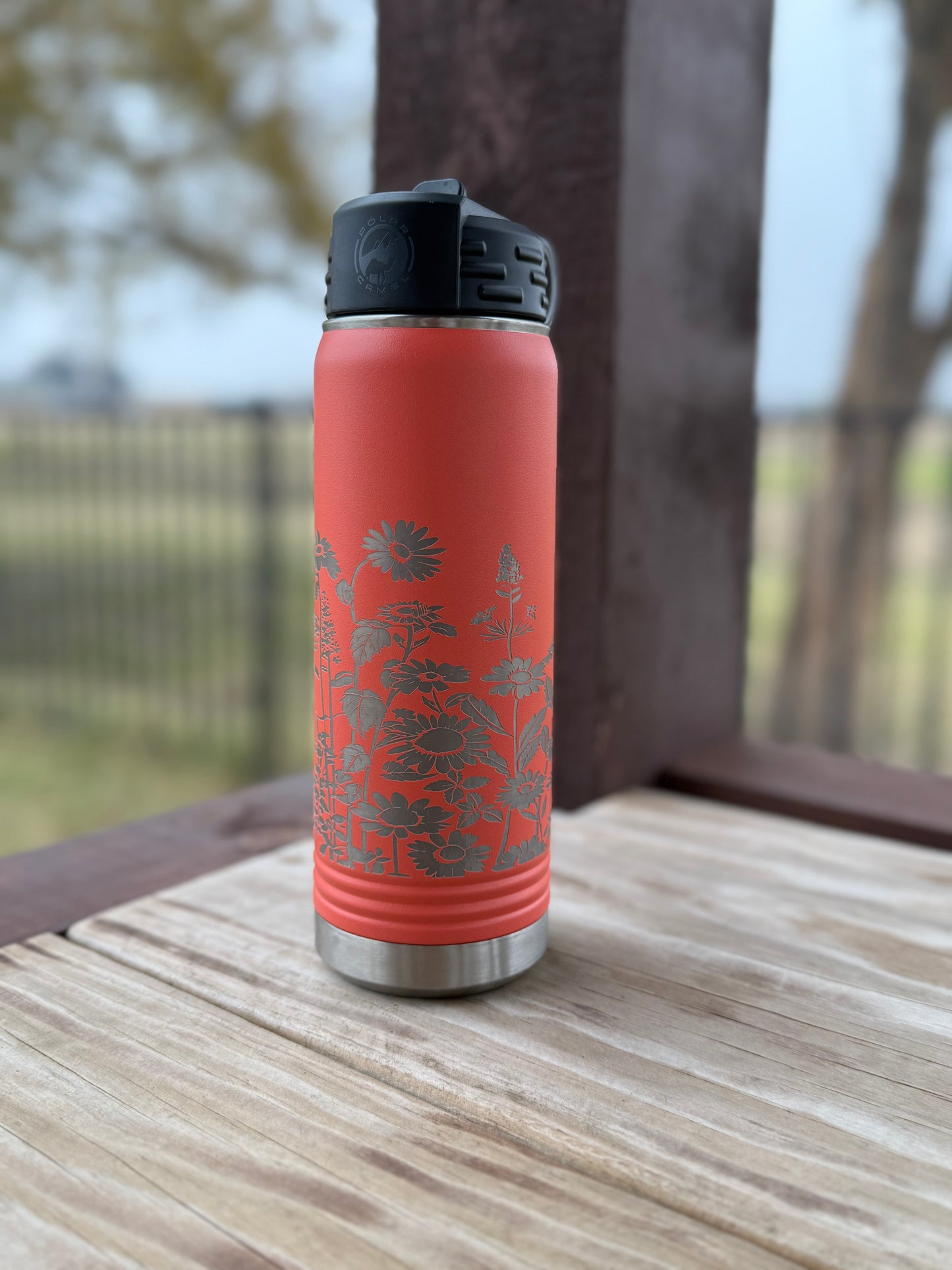 Custom Laser-Engraved 20oz Insulated Tumbler